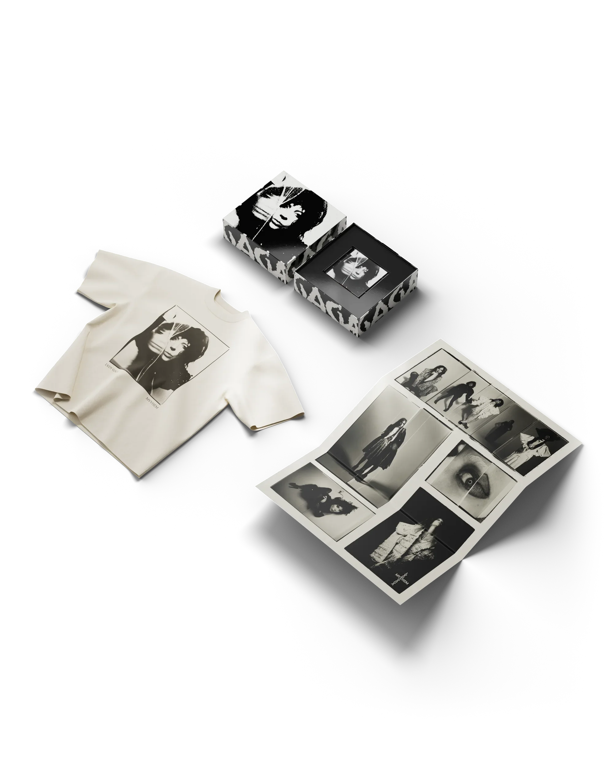 Lady Gaga Mayhem New Album T Shirt Men Women Harajuku Retro Graphic Vintage Cotton Tees Shirts loose short sleeved t shirt