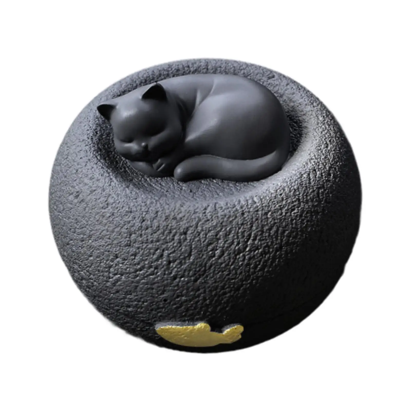 Cat Memorial Urn Pet Remembrance Container Premium Resin Animal Pet Urn
