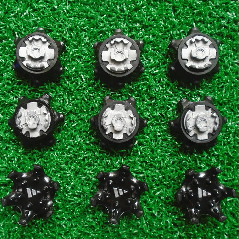 14Pcs Golf Shoe Spikes Replacement Screw Cleat System Studs Fast Twist Shoe Spike Pins Golf Training Aids Accessories 5