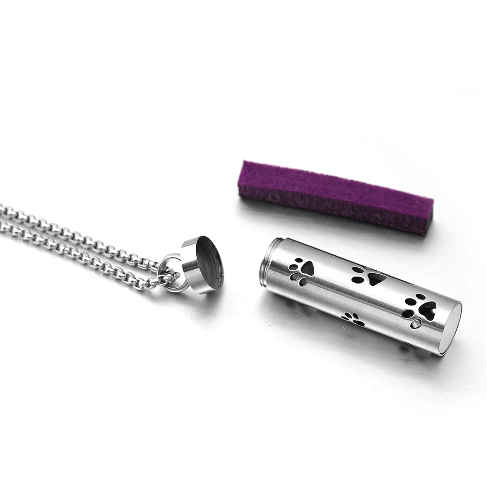 Stainless Steel Aromatherapy Diffuser Pendant Necklace
