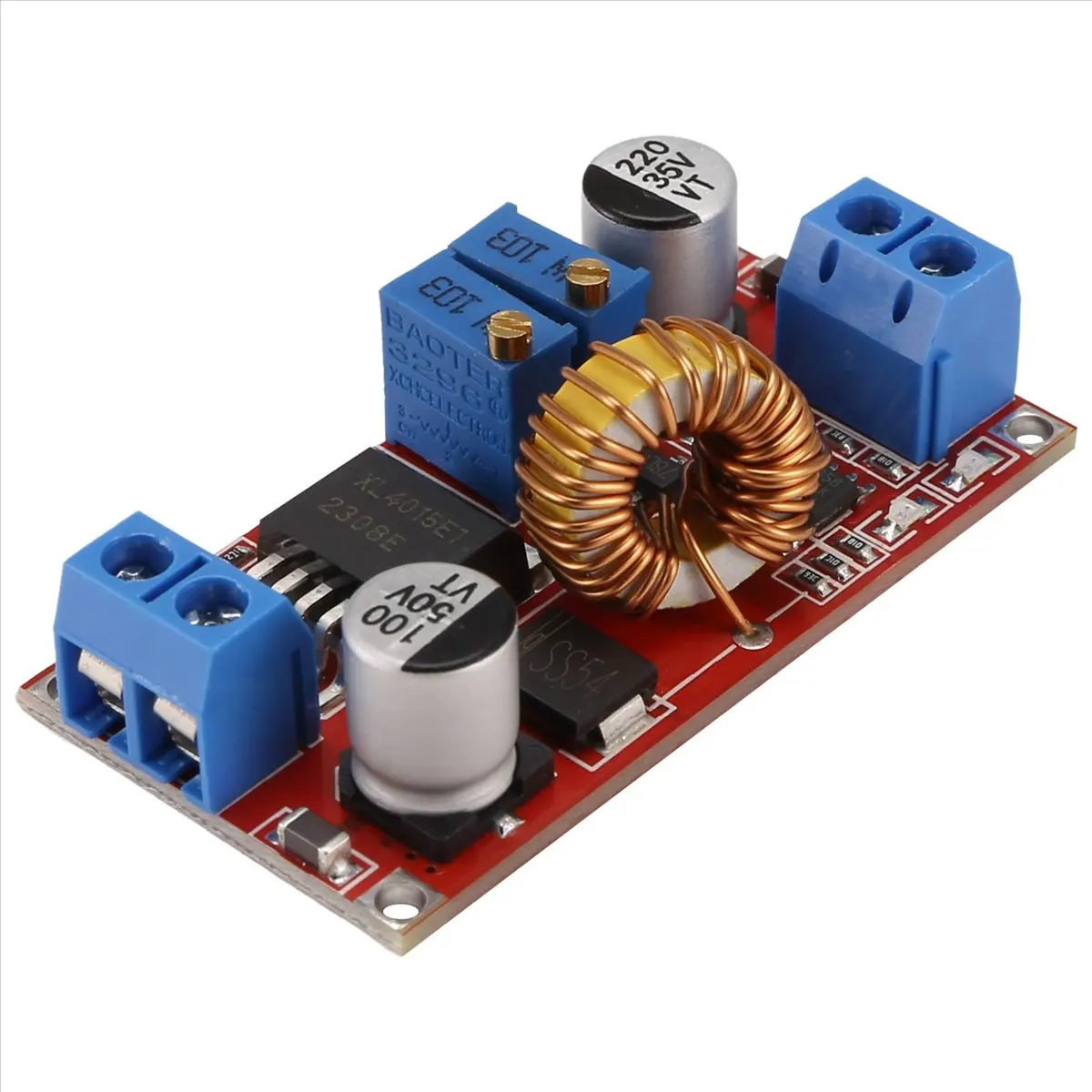 DT96리튬 배터리 충전기 모듈 보드 5V-32V  0.8V-30V 5A LED 드라이버 컨버터 보드 정전류 전압