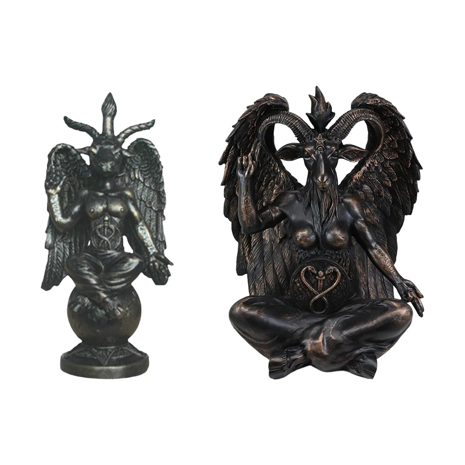 Resin Home Decoration Statue | Resin Satanic Figurine Decor | Figurines ...
