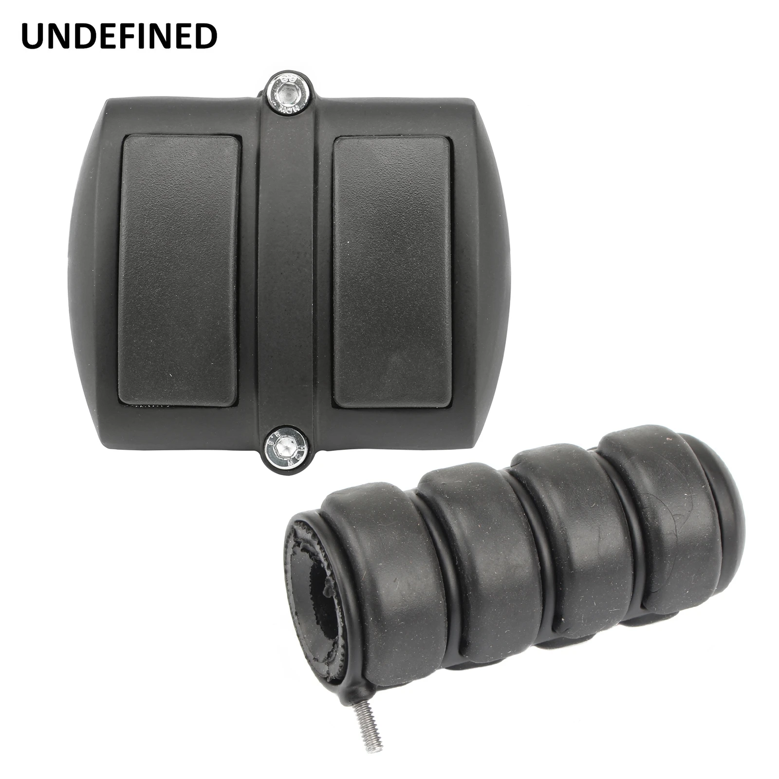 Motorcycle Pegs Gear Shift Pedal Cover & Rear Brake Pad Cover For Honda Yamaha V-Star 650 950 1300 Shadow 600 750 1100 Chrome