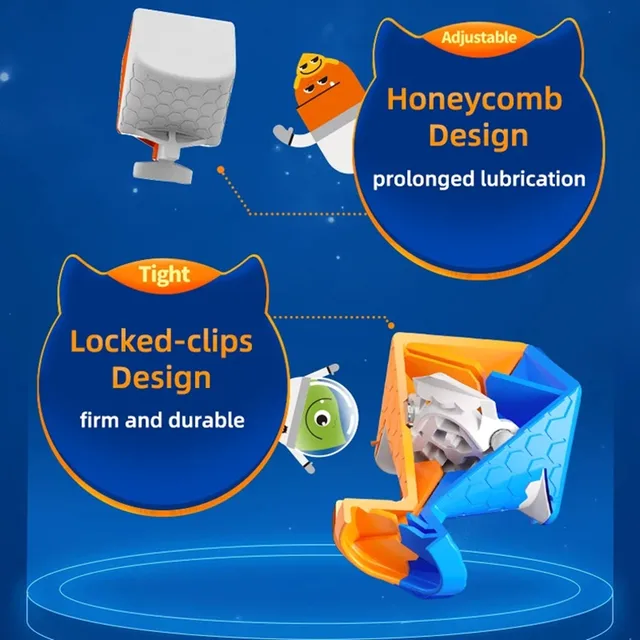GAN MG356 M 3X3X3 Monster Go 3×3 Magnetic Magic Cube Speed Puzzle Children Fidget Toys 3x3 Professional Cubo Magico Puzzle Toys 4