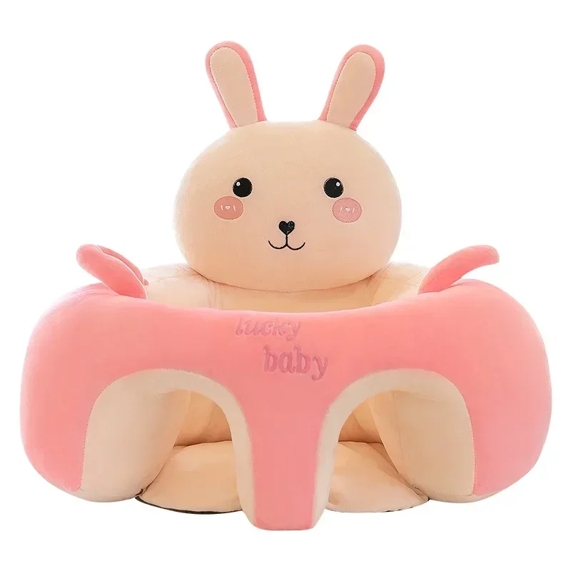 Cute Cartoon Baby Sofa Cover Learning to Sit Seat Feeding Chair Case Kids Baby Sofa Skin Infant Seat Without Cotton baby sofa seat cover