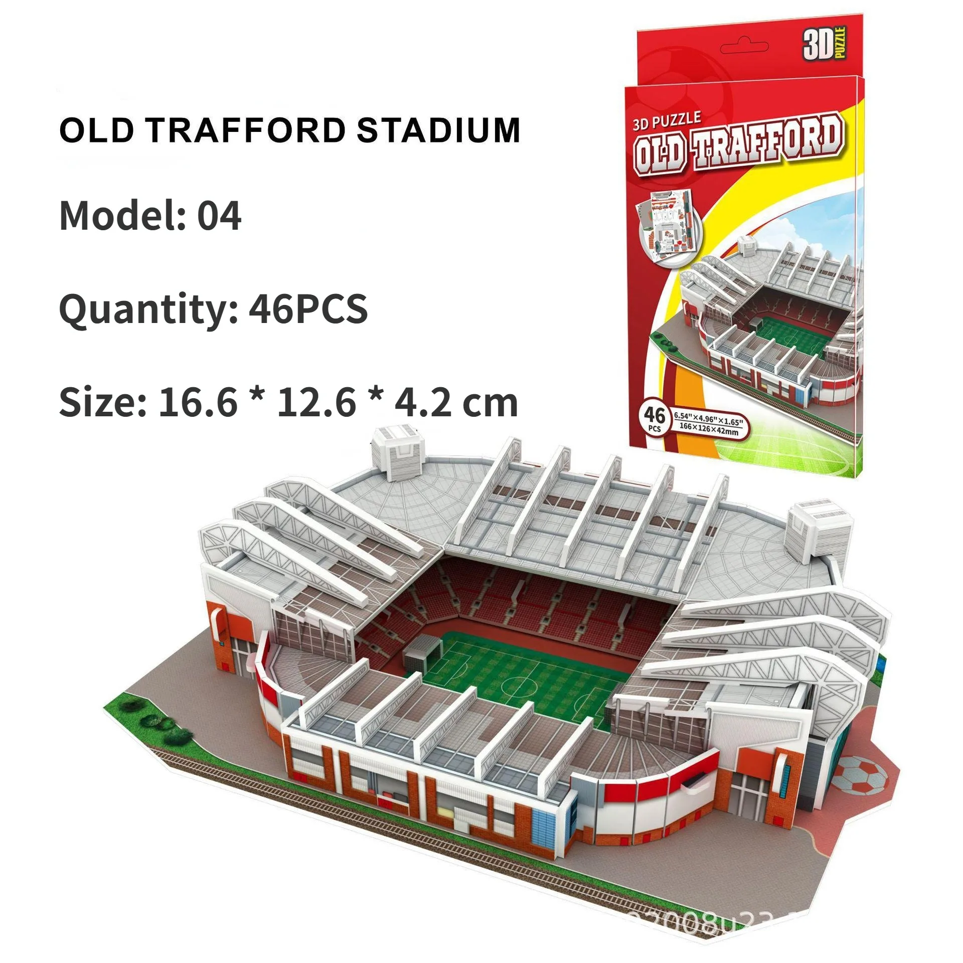 Interactive 3D Paper Stadium Puzzle for Devoted Football Fans