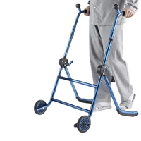 Automatic Reset Walkers for Elderly Toilet Rail Holder Disabled Patient Auxiliary Starting Device Elderly Walker with Wheel 1