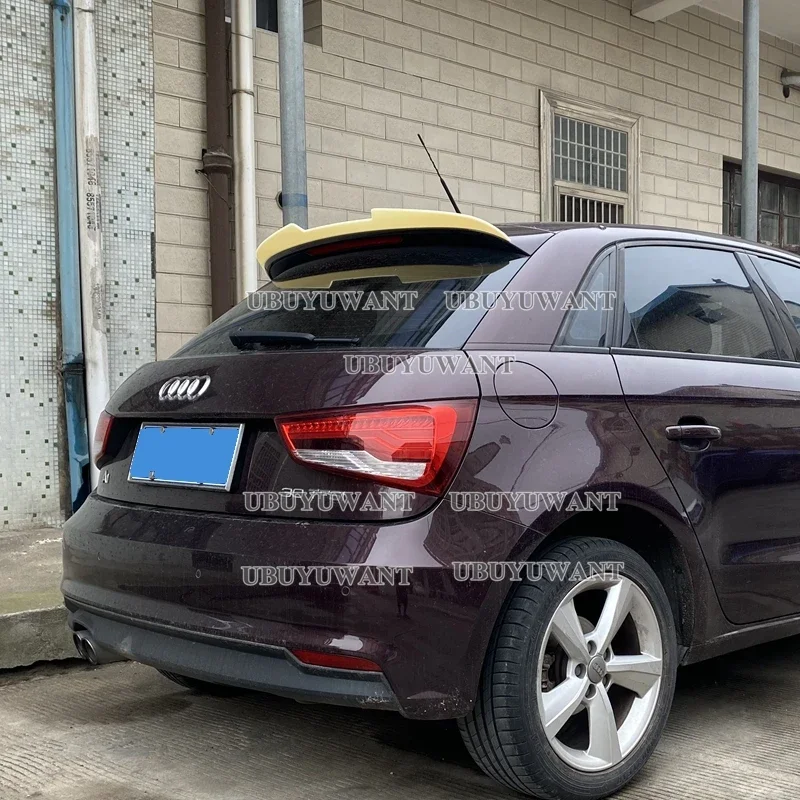 Для хэтчбека Audi A1 8X PQ25 10-14, высококачественный глянцевый черный задний спойлер на крыло багажника, Задняя Крышка багажника