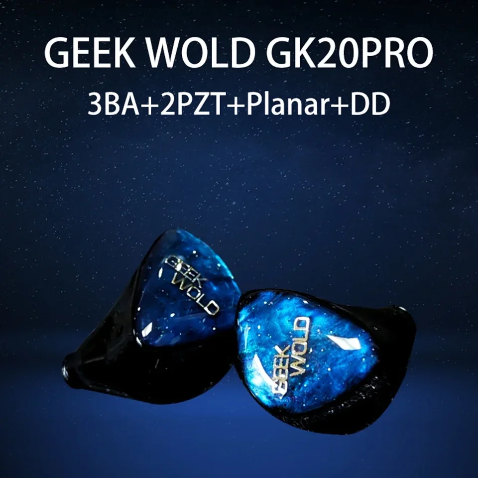 使用少　GEEKFLY GEEKWOLD GK20 PRO 　有線イヤホン 使用少 GEEKFLY GEEKWOLD GK20 PRO 有線イヤホン - メルカリ