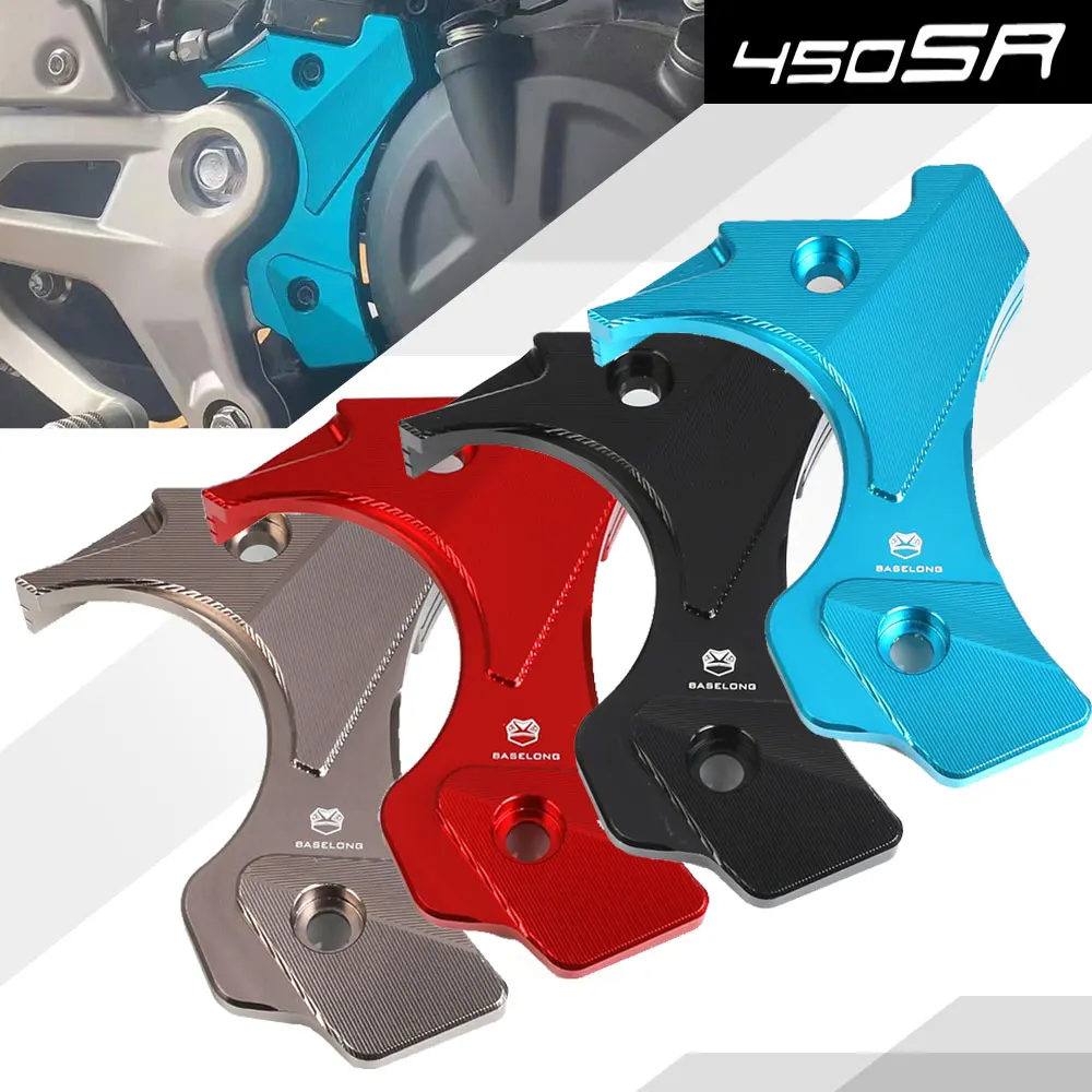 

Motorcycle Accessories CNC Alumiunm Bumper Frame Right Side Protection Guard Cover For CF MOTO CFMOTO 450SR 450 SR 2022 2023