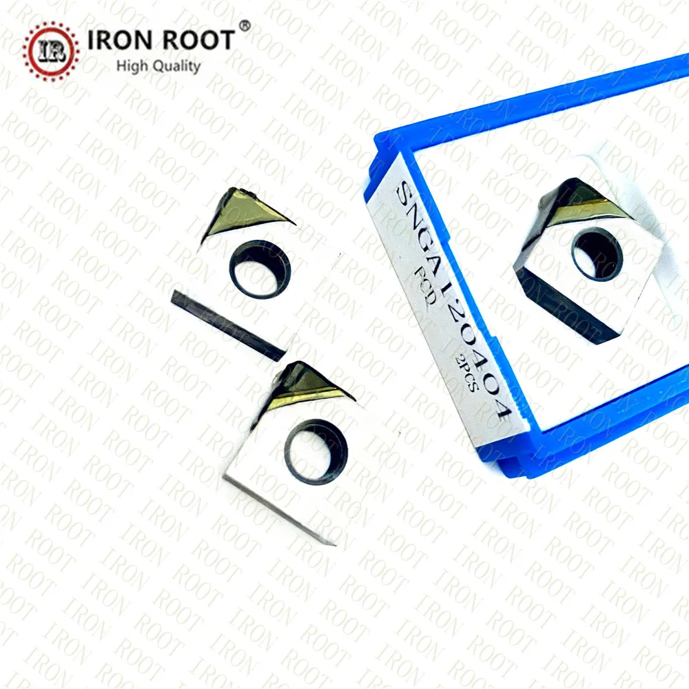 

2P PCD Insert SNMA120402,SNMA120404,SNMA120408 PCD Machining Workshop CNC Metal Lathe Diamond Turning Inser