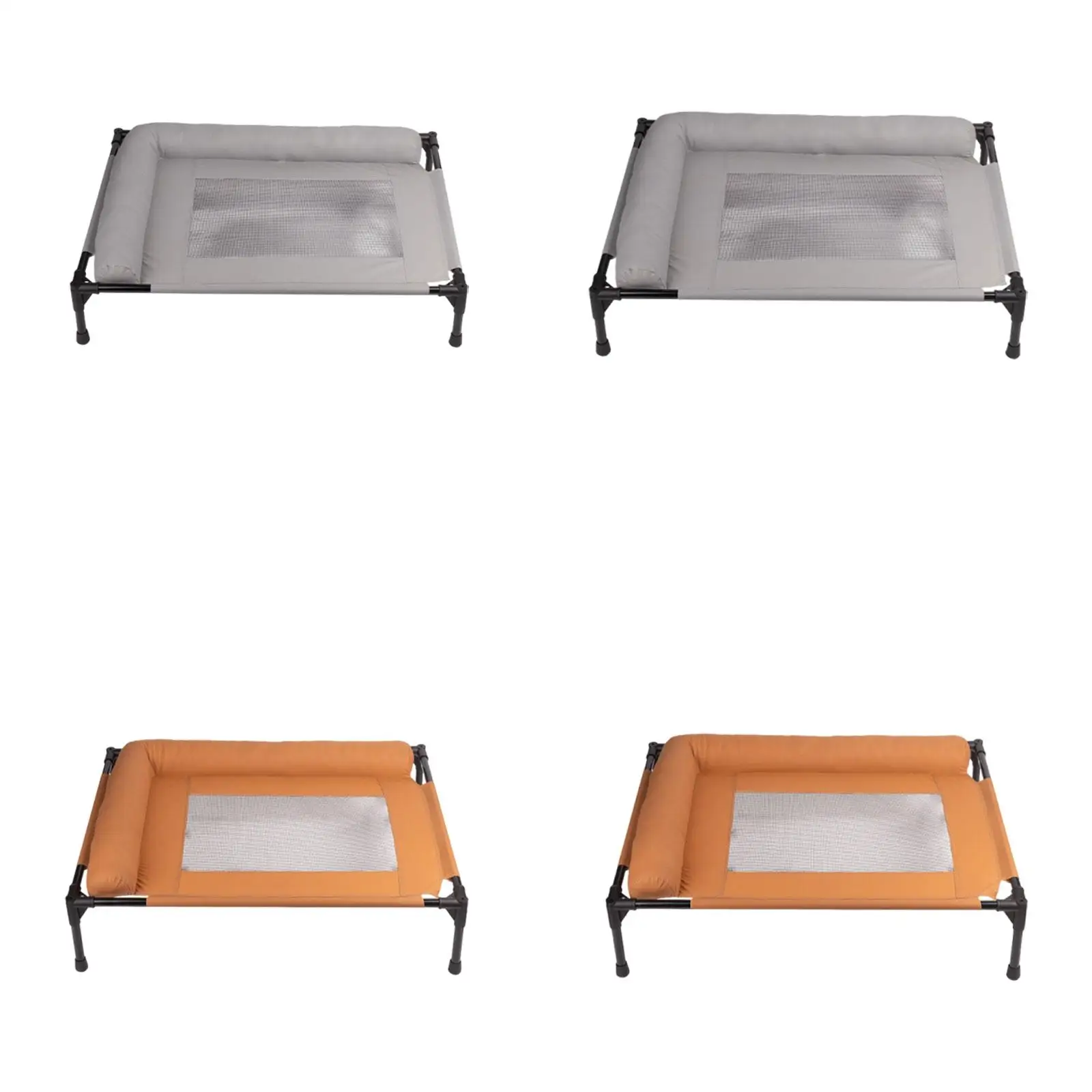 Elevated Pet Bed Multifunctional Outdoor Spacious Heavy Duty Easy Clean Comfortable Indoor Pet Supplies Accessory Metal Frame