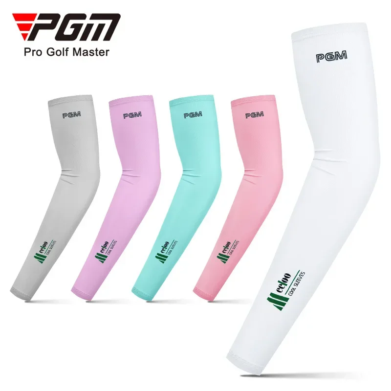 PGM 1 Pair Men Women Golf T-shirt AccessoryArm Sleeve Warmers Sunscreen Ice Cool Breathable Outdoor Sport Wear 4 Seasons XT003