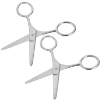 Single Blade Razor Women Scissors Barber Clippers Brow Face Hair 304 Stainless Steel 1