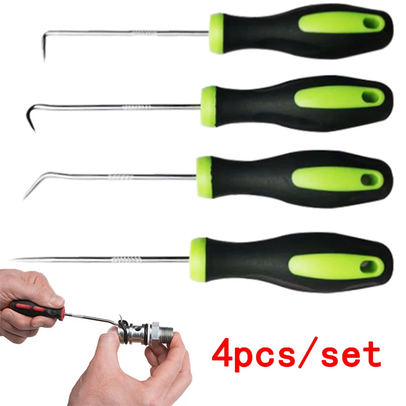 16Pcs Pick And Hook Set Long Short Reach Precision Oil Seal Pick Tool Easy Removal Automotive Oil Seal Hook For Car Home Repair Lock Keys