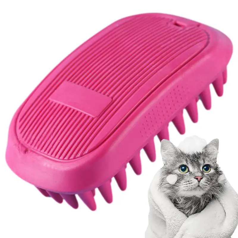 

Cat Washing Brush TPR Skin-Friendly Pet Brush Pet Washing Scrubbing Supplies Dog Brushes For Pet Store Home Pet Hospital Pet