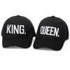 New Women's Letter Embroidered Baseball Cap King and Queen Snapback Hats Couple Hip Hop Style Hats Outdoor Casual Cotton Sun Hat 1