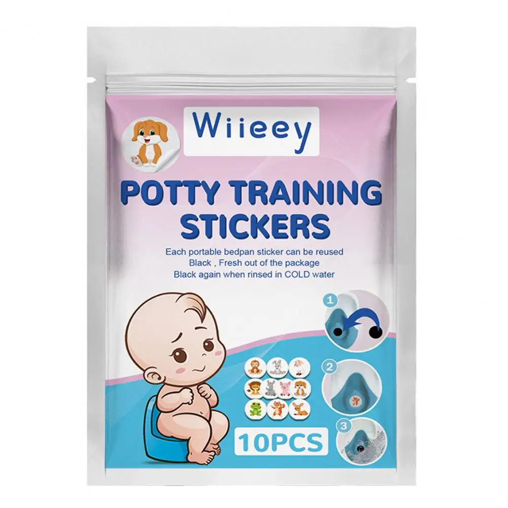 Great Easy to Use Safe Eco-friendly Cartoon Baby Potty Auxiliary Reward Sticker Potty Training Sticker Build Self-esteem