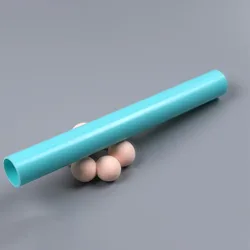 Acrylic Rolling Pin for Clay Sculpting and Pottery Crafting (Green Hollow rod)