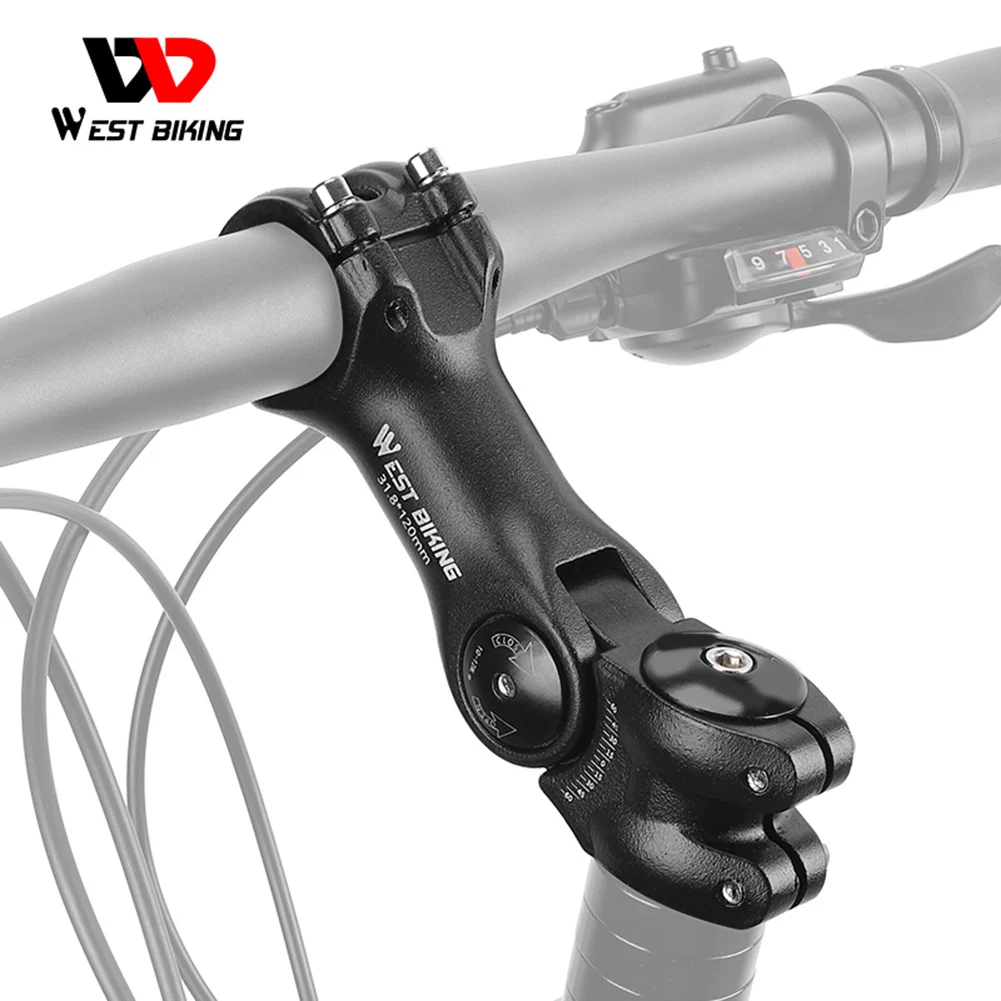 WESTBIKINGBikeStemRaiserAluminumAlloyBikeHandlebarHeightening