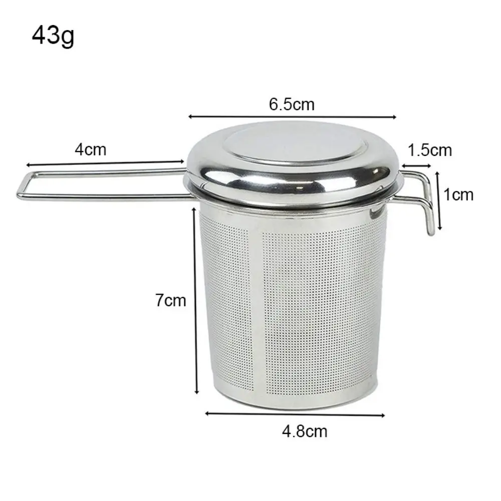 304 Stainless Steel Collapsible Tea Strainer 5