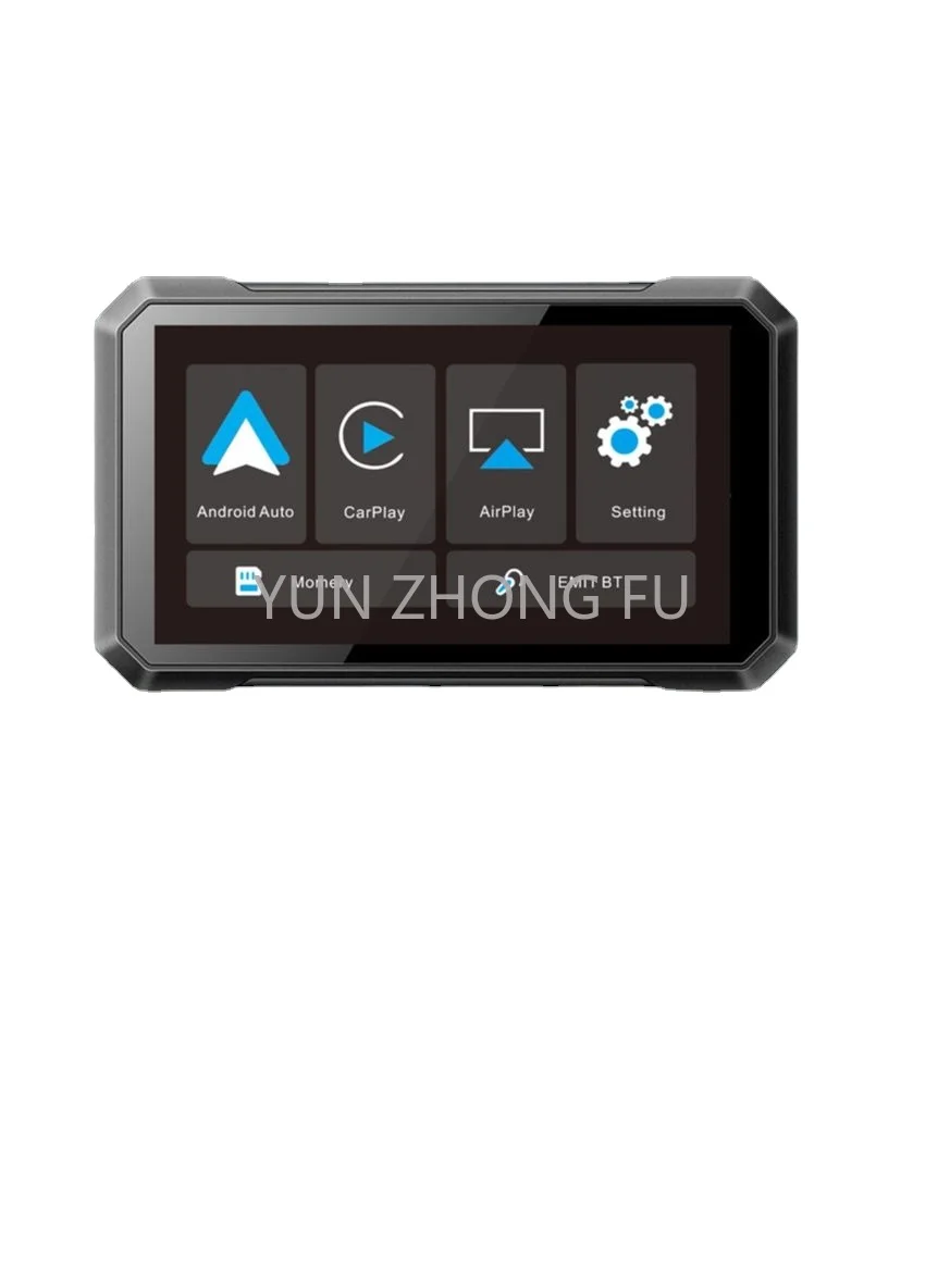 

7-inch motorcycle navigation wireless portable GPS navigation display suitable for motorcycles