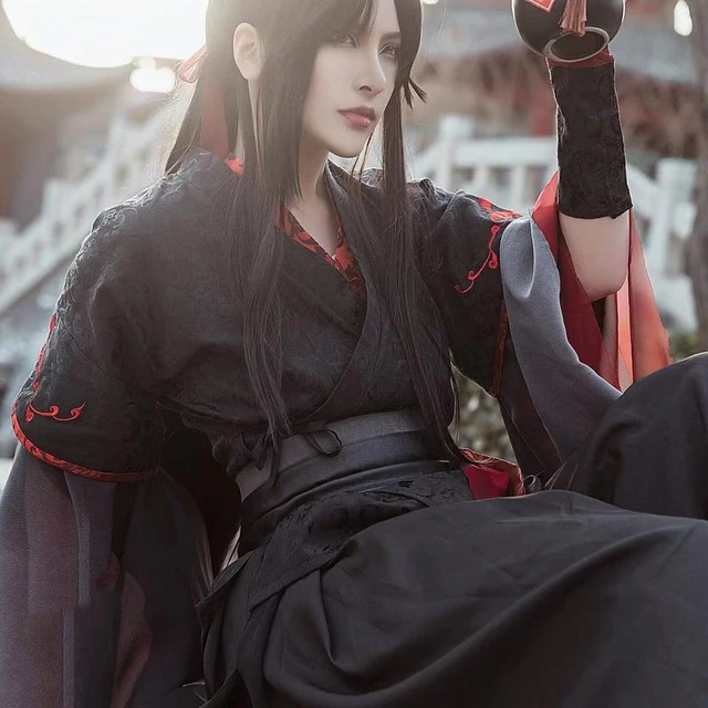 Mo Dao Zu Shi Wuxian Wei Yiling Patriarch Kimono Cosplay Costume