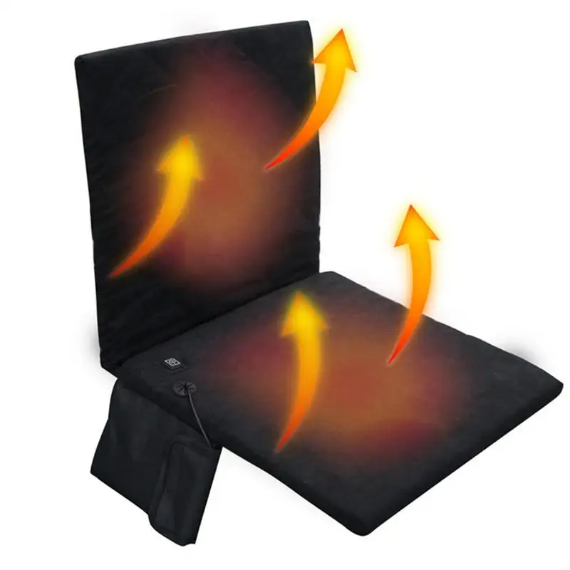 

Winter Portable Heated Stadium Seat Warm Cushion Stadium Seat Cushion Heating Seat Camping Heater Mat For Outdoor Hiking Picnic