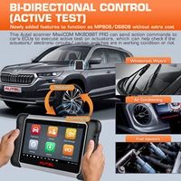 2025 Autel MK808BT PRO Scanner OBD2 Code Readers & Scan Tools Bi-Directional Control, 38+ Services Automotive Diagnostic Scanner 2