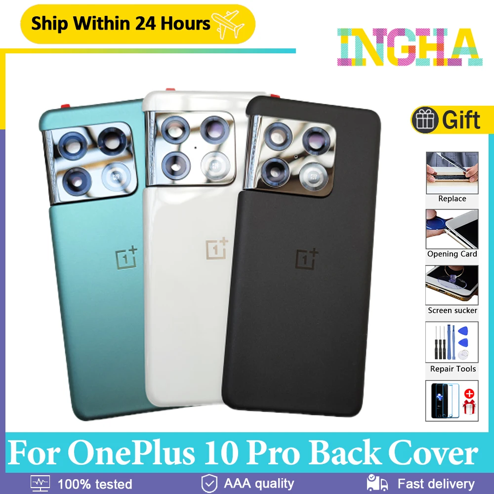 OriginalNewForOnePlus10Pro5GBackCoverRearHousingCoverOne