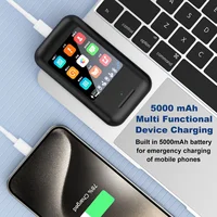 Auriculares táctiles con pantalla grande, batería grande, función múltiple, estilo intrauditivo, linterna, Banco de energía, auriculares, juego de música - Imagen 2