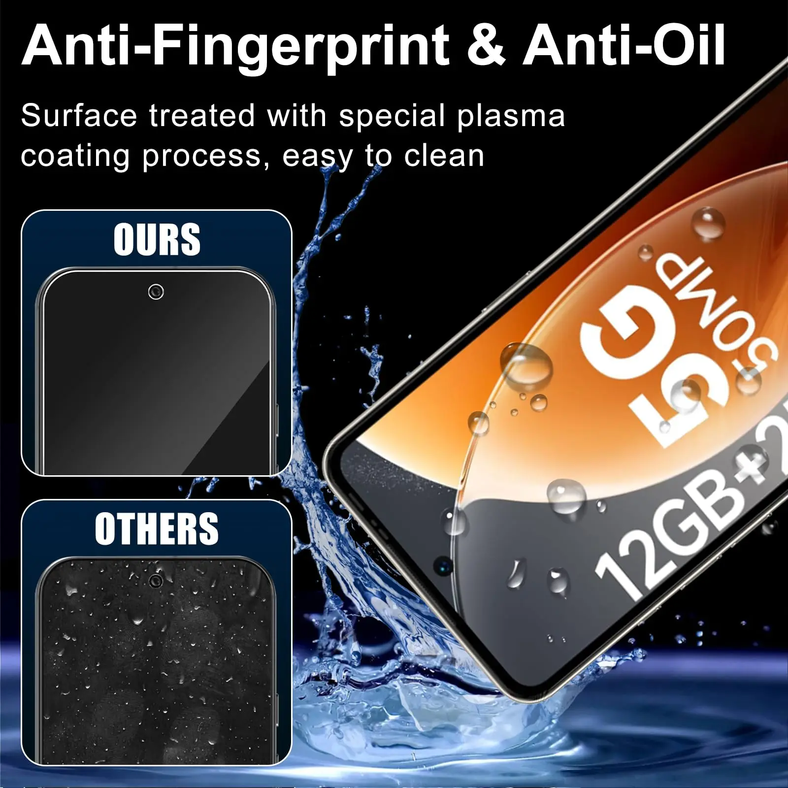 Ultra-Clear Tempered Glass Screen Protector - Premium 9H Hardness, Anti-Scratch, Case Friendly