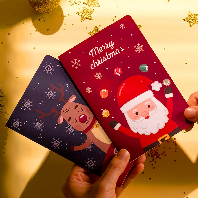 3D Honeycomb Paper Pop-Up Greeting Cards Envelope For Christmas Gifts Decor