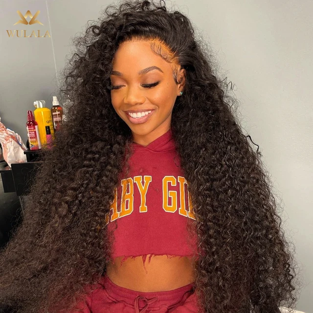 13x6 Water Wave Lace Front Wig Curly Wigs For Women Human Hair Bob Pre Plucked 30 Inch 13x4 Hd Transparent Deep Wave Frontal Wig 1