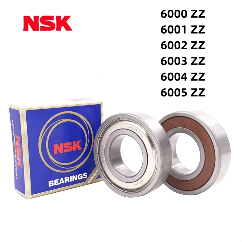 

5/10pcs Deep groove ball bearing NSK High speed 6000 6001 6002 6003 6004 6005 ZZ DDU 10x26x8mm bearing steel 10*30*8mm