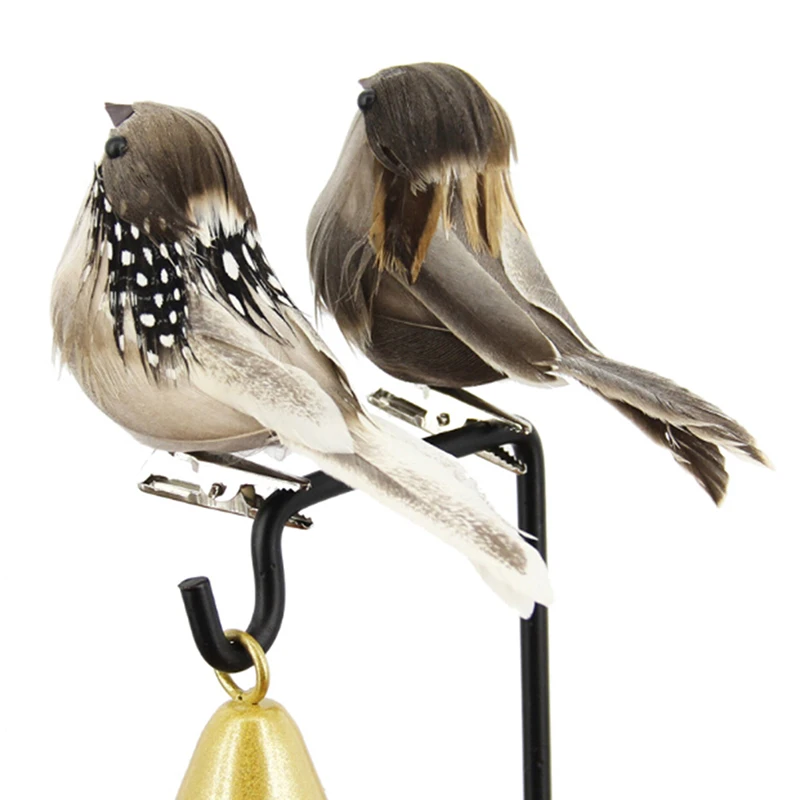 Kunstmatige Witte Duiven Simulatie Schuim Veer Vogels Nep Duiven Faux Witte Duiven Voor Huis Bruiloft Kerstfestival Decoratie Ambachtelijke Ornamenten 12 P