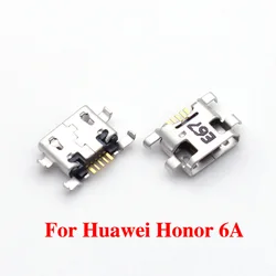 Premium USB Charger Connector Charging Dock Plug Port Repair Kit - 10 Pieces (For Honor 6A)
