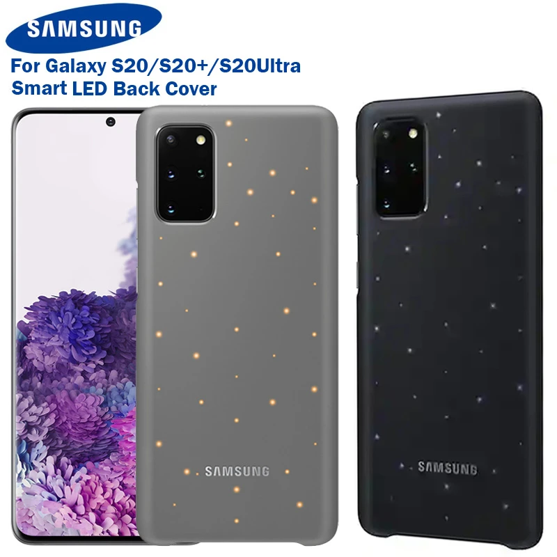 Nog steeds Universeel haai Original Samsung Smart LED Cover For Samsung Galaxy S20 Ultra S20+ S20 plus  Emotional Led Lighting Effect Back Cover S20 Case|Phone Case & Covers| -  AliExpress