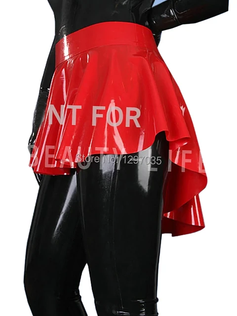 セクシーなラテックスミニスカート,Aスタイル,フリル,キロ,サイズ  