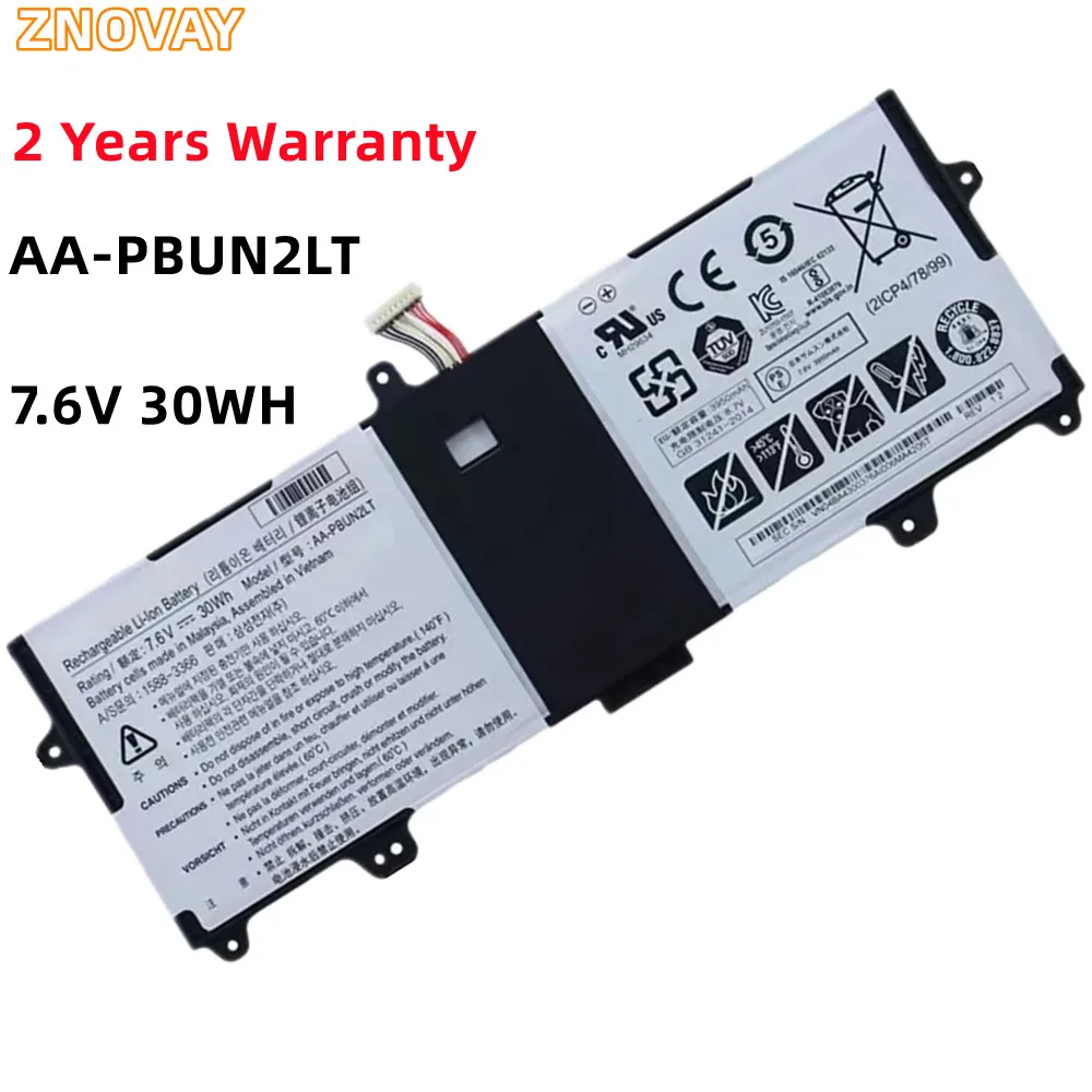 Znovay Nova Bateria do Laptop 7.6v 30wh Aa-pbun2qt Aa-pbun2lt para 900x3l-k01 900x3l-k04 Np900x3l-k02cn Laptop