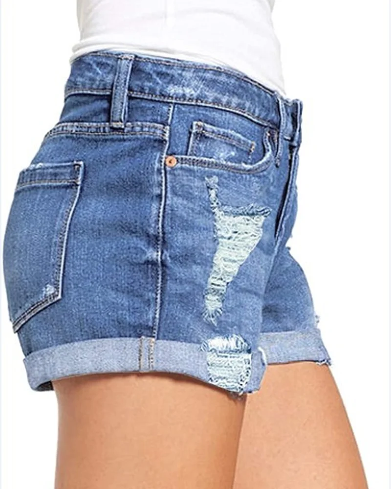 Denim shorts styling