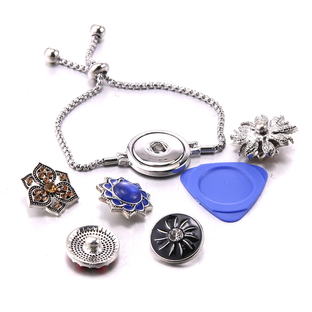 Fashion Jewelry Tool 18MM Snap Jewelry Removal Tool Injury Prevention Hand Women Snap Button Jewelry Removal Pick 10Pcs/Lot