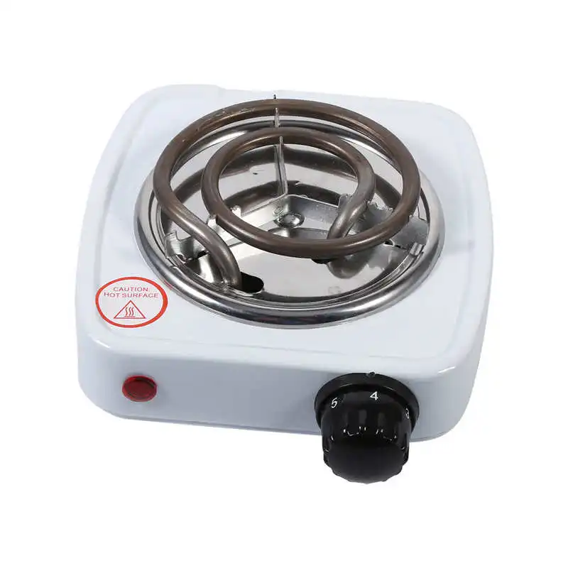 220V 500W Burner Electric Stove Hot Plate Home Kitchen Cooker Coffee Heater Hotplate EU Heater Plate 6