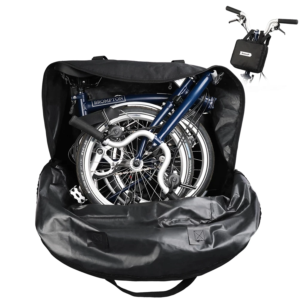 

Rhinowalk Bike Carry Bag 14"-20" For Brompton 3Sixty Folding Foldable Bike Storage Bag Fold Bicycle Carrying Bag