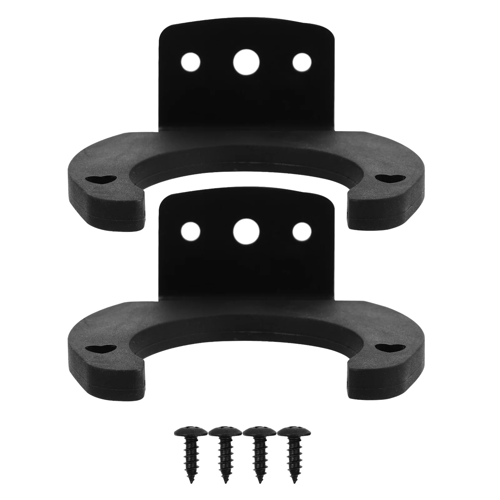 

2 PCS Microphone Hook Holder Wireless Clamp Silica Gel Wall Mount Stand Hanger Magnetic Hooks