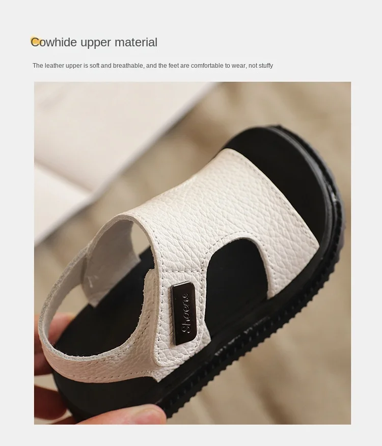 Description Picture 5 of itemSandalias Kids Sandals 2025 Summer New Kids Sports Sandals Non Slip Girl Sandals Soft Sole Boy Casual Shoes Kids Shoes босоножки