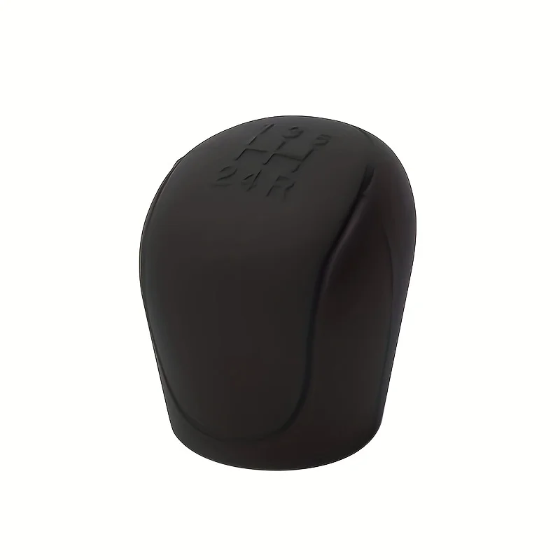 Car Silicone Shift Knob Cover Anti-Slip Grip Protector for Manual 6-Speed Vehicles Auto Interior Accessory gear shift knob cover