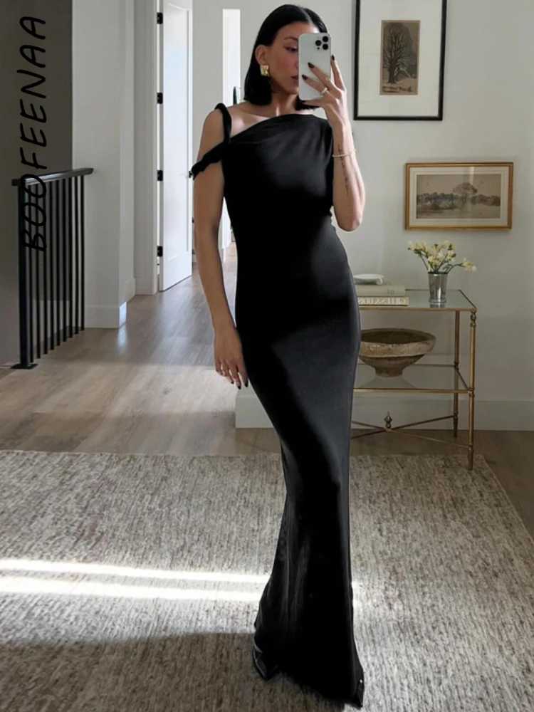 Buy BOOFEENAA Asymmetrical Twist One Shoulder Maxi Long Dress Kylie Jenner  Outfits Elegant Sexy Summer Party Dresses 2024 C85-CZ38 at Aliexpress for .  Find more , and products. Enjoy Free Shipping ...