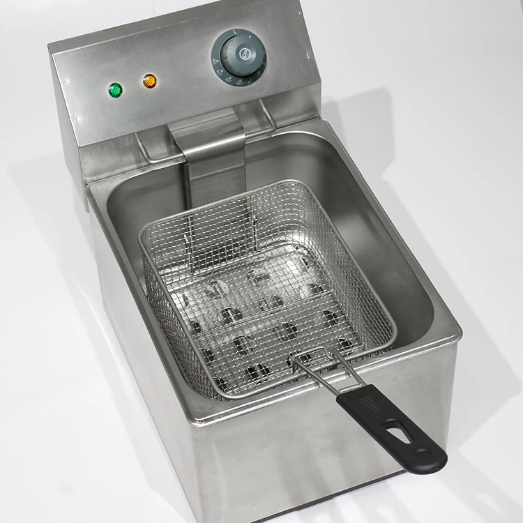 6L Single-tank Table Top Deep Fryer Electric Commercial Kitchen Equipment Electric Fryer