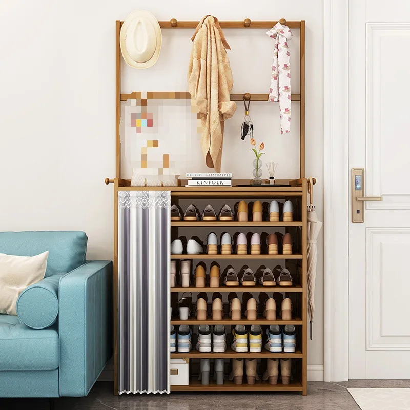 C1 Transparent shoe box desktop storage box dust -proof drawer superimposed shoe cabinet cosmetics storage box long short